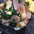 kanaaa123's cooksnap of when they made ほうれん草と卵とベーコンのバターソテー.