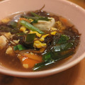 どる嫁's cooksnap of when they made うちのもずくスープ☆スーラータン風.