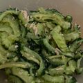 ﾌﾞﾚﾝﾀﾞ's cooksnap of when they made 沖縄・我が家のゴーヤサラダ.