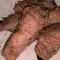 クルルン♪'s cooksnap of when they made 茄子の豚肉ロール焼き.