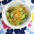 mmameco's cooksnap of when they made ♡くらげときゅうりの中華サラダ♡.