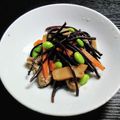 ルチアーノ★★★'s cooksnap of when they made 枝豆で彩りを！いつものひじき煮.