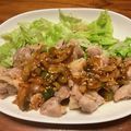 さすらい's cooksnap of when they made レンジで簡単！蒸し鶏のレモンねぎ醤油かけ.