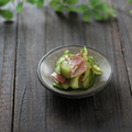 まろんかふぇ's cooksnap of when they made きゅうりとハムのからし和え.