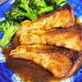 まひかり♪'s cooksnap of when they made 10分で簡単＊ブリのゴマ生姜照り焼き.