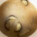 no1642's cooksnap of when they made ナスの味噌汁.
