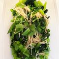 こるだ's cooksnap of when they made 作り置き☆こまつなとえのきのおひたし.