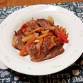 ﾁｲﾁｬﾝﾏﾏ's cooksnap of when they made 牛肉と野菜のオイスター炒め.