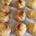 いのみぽりん's cooksnap of when they made サラダ油と卵１個でシュークリーム♪.