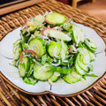 料理男子部's cooksnap of when they made きゅうりと茗荷のしらす和え.