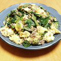 ドルフィンサーモン's cooksnap of when they made ☆栄養満点☆小松菜とひき肉の卵炒め.