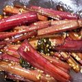 浄水マン's cooksnap of when they made ビーツの茎のきんぴら.