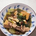 ♪ゆかたん♡'s cooksnap of when they made ゴマ油香る厚揚とチンゲン菜の餡かけお浸し.