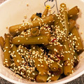 NOB☆nob's cooksnap of when they made 5分で完成！ふきのきんぴら.