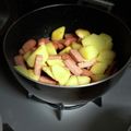 クロワすさん's cooksnap of when they made わが家のスパムじゃがいも炒め ◡̈*✧.