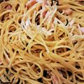かぁりぃ0111's cooksnap of when they made ランチに♪きのこの塩昆布クリームパスタ.