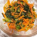 クックAEQWHG☆'s cooksnap of when they made 小松菜とにんじんのナムル.
