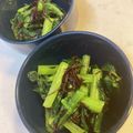 yu🐓's cooksnap of when they made 鉄分バッチリ小松菜とヒジキの和え物.