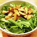 かなりんココりん's cooksnap of when they made エリンギと水菜のシャキシャキサラダ.
