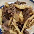 よッちャん's cooksnap of when they made たけのこと牛肉のバターソテー.