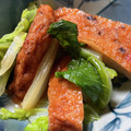 mantacarp's cooksnap of when they made 白菜とさつま揚げの煮浸し.