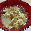 mcapちゅん's cooksnap of when they made なめこトロッ、たまごフンワリとろみ汁.