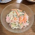 Ricy's cooksnap of when they made 私んちの定番☆春雨サラダ.