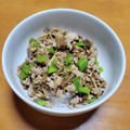 クックY08S17☆'s cooksnap of when they made えのきと豚ひき肉のそぼろ丼.
