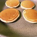 喜八＆Hacchi's cooksnap of when they made もちもち☆ふわふわ☆卵なしホットケーキ.