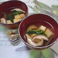 みかかめ's cooksnap of when they made 玉子豆腐のお吸い物　～椎茸の香り～.
