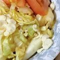 ♪ふち's cooksnap of when they made 春キャベツ揚げ玉ボンバー.