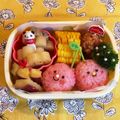 hime's cooksnap of when they made 6月　さくらんぼちゃん　お弁当.