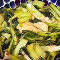 ポムポムポヨコ's cooksnap of when they made めかじきの小松菜バター炒め添え.
