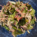 まままp's cooksnap of when they made 赤玉ねぎとわかめの和え物.