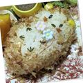 ゆけり３兄弟's cooksnap of when they made 簡単♡かわいい♡ハリネズミおにぎり♡.