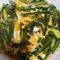 みるく大福's cooksnap of when they made ふわとろ☆ニラ玉あんかけ.
