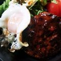 ふか谷's cooksnap of when they made がっつり！ロコモコ丼◎残ったハンバーグで.