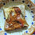 ゆず☆ななみ's cooksnap of when they made おひとりさまのこぼれない目玉焼きトースト.