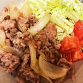 きなこ＊。's cooksnap of when they made タレまでうめ～★豚肉の梅しょうが焼き.