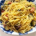 とまとマート's cooksnap of when they made アヒージョ残りオイルでペペロンチーノ♪.