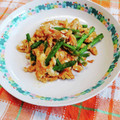 ﾁｲﾁｬﾝﾏﾏ's cooksnap of when they made 激細アスパラの卵とじ.