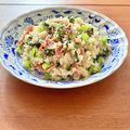 Etsu☆ko's cooksnap of when they made 【楽めし】小松菜とベーコンの混ぜご飯.