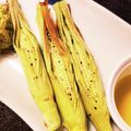 milestone★'s cooksnap of when they made 旬♡皮付きヤングコーンのグリル.