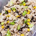 TOMOまる◉U◉'s cooksnap of when they made お弁当にオススメ♫枝豆塩昆布ゴマ混ぜご飯.