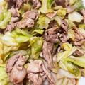 kaichun's cooksnap of when they made 豚肉とキャベツのめんつゆオイスター炒め.