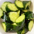 sachimaimo's cooksnap of when they made ３分でできる☆おつまみ胡瓜.