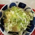 たくんのママ♪'s cooksnap of when they made 夏みかんとキャベツのサラダ☆.