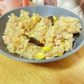 みかん！'s cooksnap of when they made 簡単♪霜降りひらたけの炊き込みご飯.