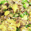 かなや's cooksnap of when they made これ旨っ♡ナスと卵のカレーそぼろあんかけ.