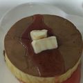 らこる's cooksnap of when they made 厚焼きホットケーキ　セルクルとHMで♪.